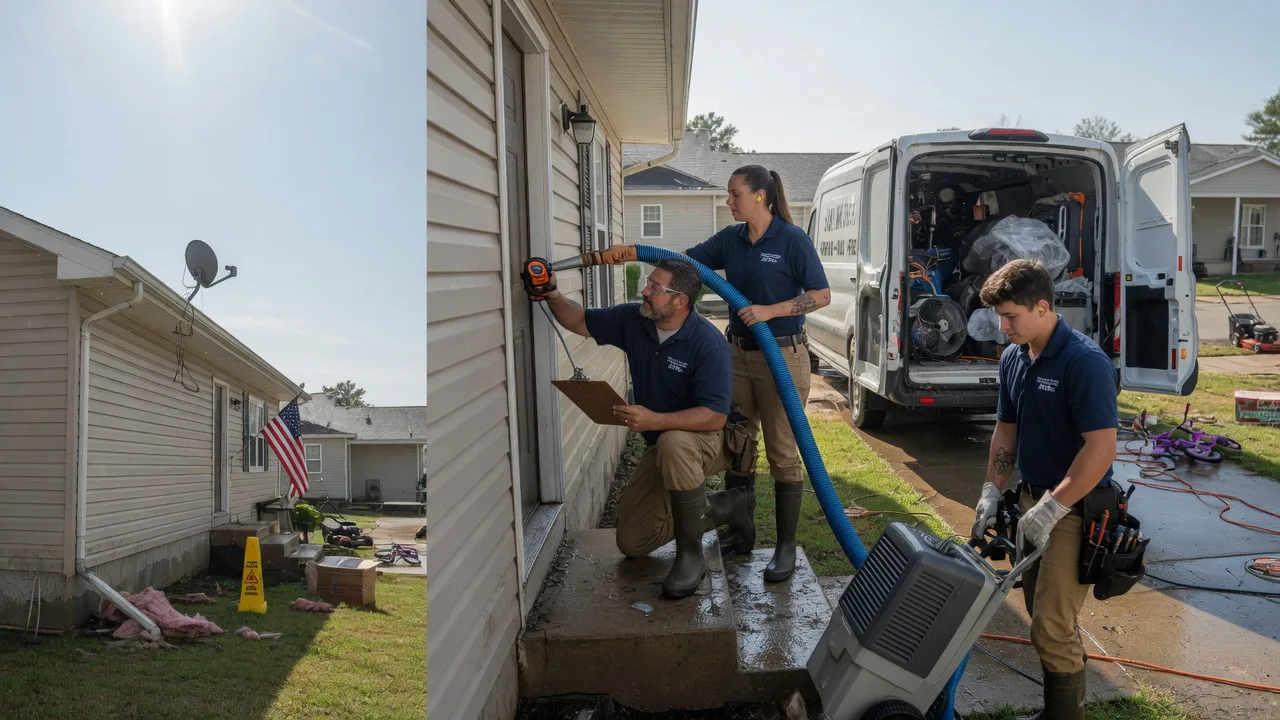 Ceiling Water Damage Restoration in Hickory Valley, TN near me