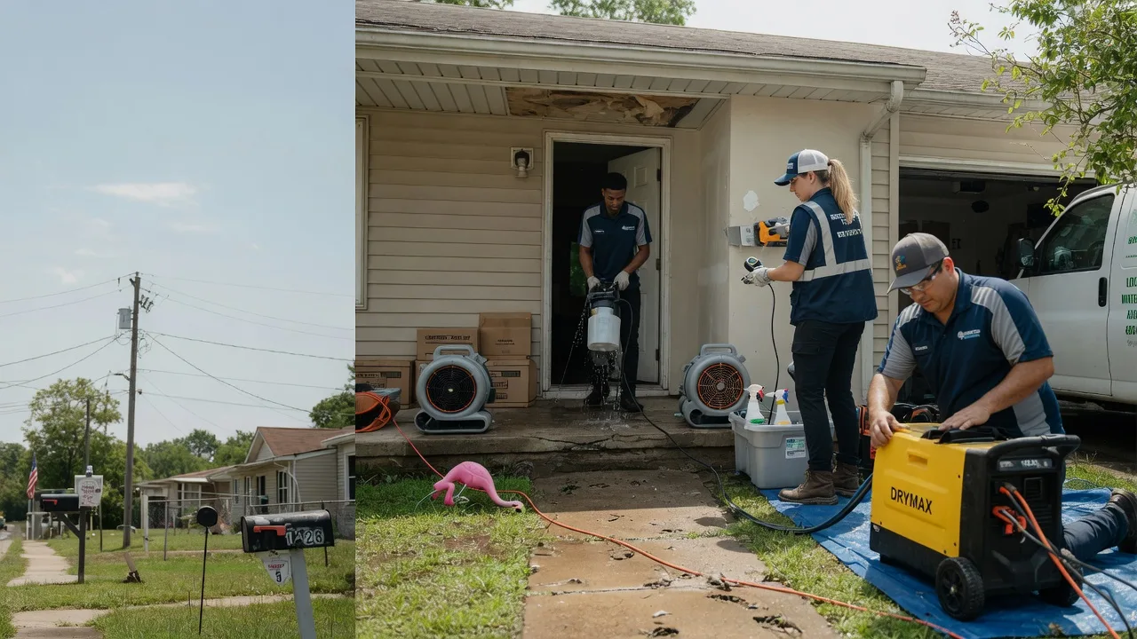 Storm Damage Water Removal in Hickory Valley, TN near me